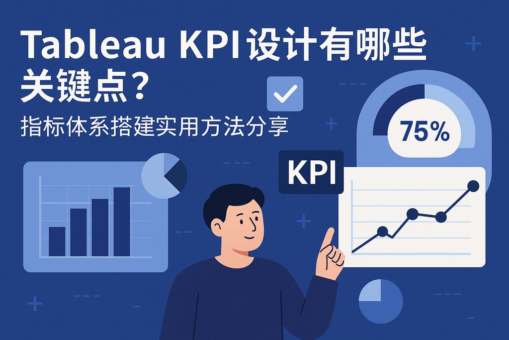 Tableau KPI设计有哪些关键点？指标体系搭建实用方法分享